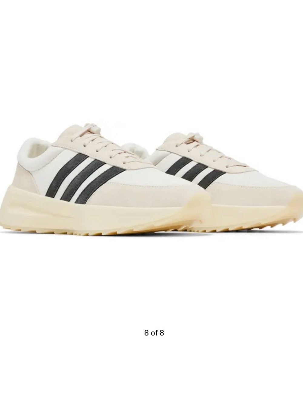 Men’s Adidas Fear Of God Athletics Los Angeles Lace Up Sneakers Size 9 NWT
